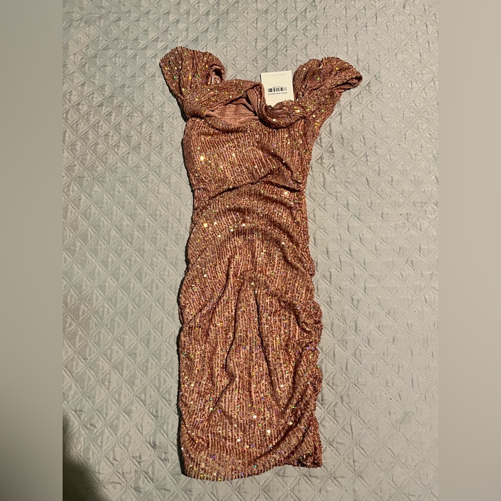 Copper dress